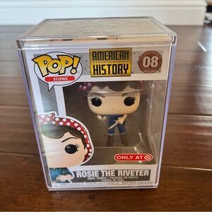Funko Pop!Icons: American History-Rosie the Riveter Figure Target (Exclusive) #8